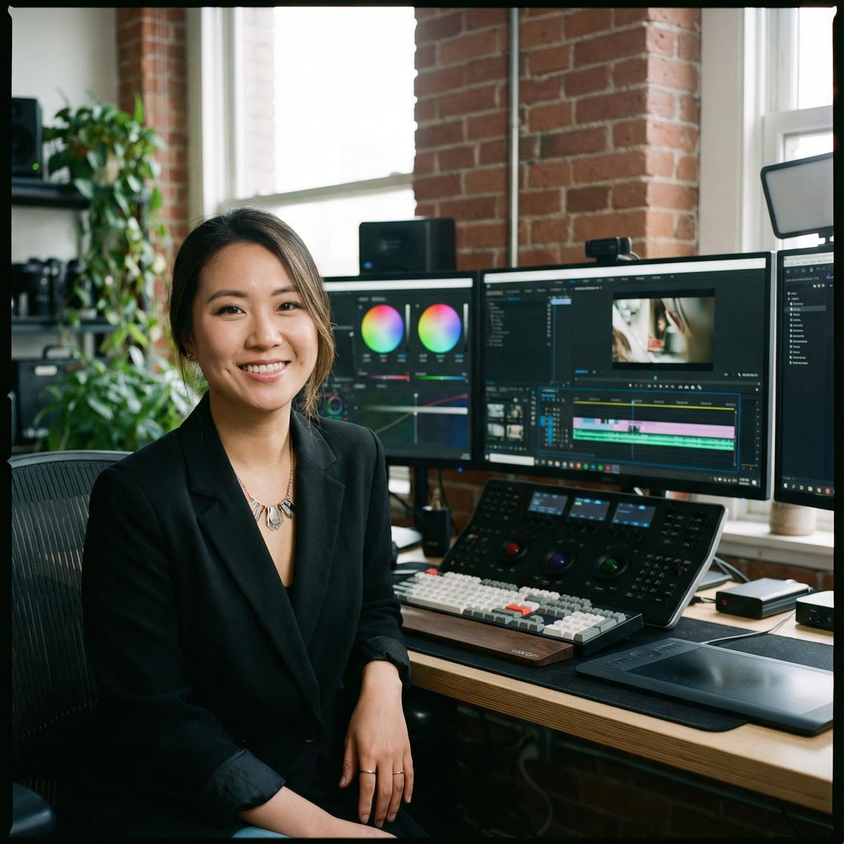 麻豆传媒剪辑师李婷